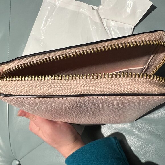 kate spade wellesley pink zip around leather planner agenda - Picture 7 of 13